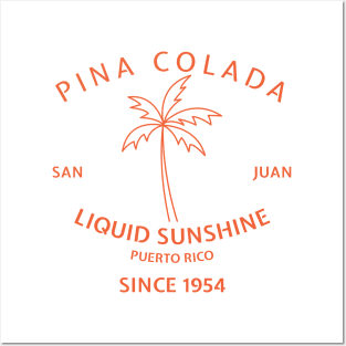 Pina Colada - 1954 - Liquid sunshine Posters and Art